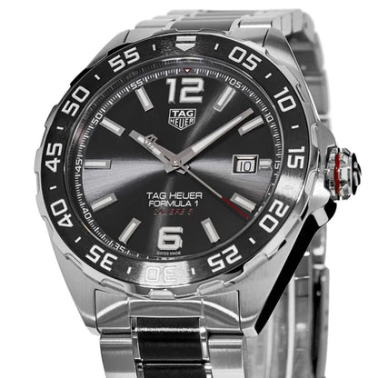 Tag Heuer Calibre 5 Two-Tone Stainless Steel Black Dial Automatic Watch for Gents | WAZ2011.BA0843 - twentyfour