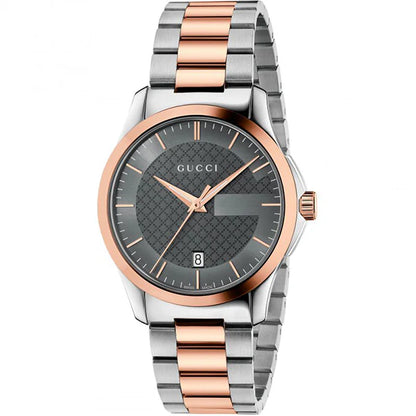 Gucci Unisex | Quartz Stainless Steel Grey Dial 38mm YA126446
