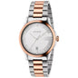 Gucci Women’s Swiss Made Quartz Two-tone Stainless Steel Silver Dial 38mm Watch YA126447