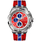 Maurice Lacroix Men’s Quartz Swiss Made Multi Color Silicone Strap Multi Color Dial 44mm Watch AI1018-SS001-530-6 - twentyfour