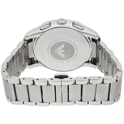 Emporio Armani Men’s Quartz Analog Stainless Steel Silver Dial 45mm AR 11081 - twentyfour