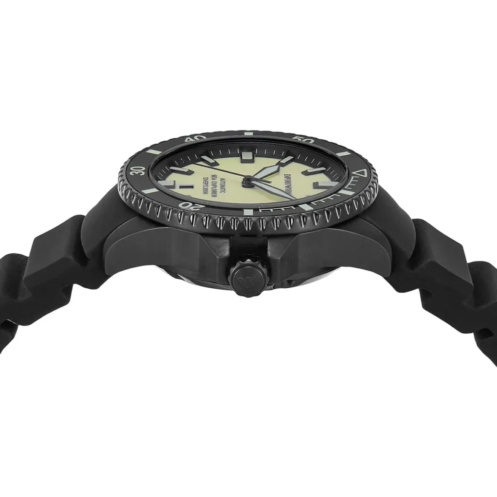 Emporio Armani  Men's Watch Sea Explorer AUTOMATIC-SEA-EXPLORER-DIVER’S AR 60085