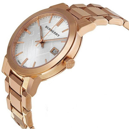 Burberry Men’s | Stainless Steel Silver Dial 38mm Watch BU9004