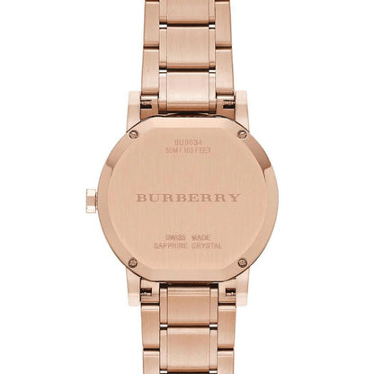 Burberry Unisex | Gold Stainless Steel Watch 38mm BU9034
