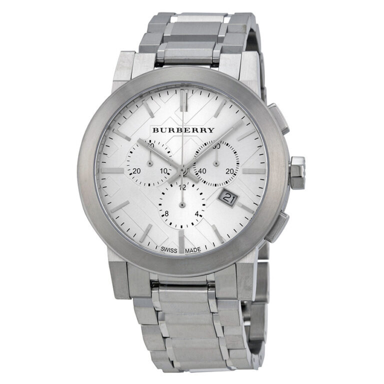 Burberry Unisex | Stainless Steel Silver 42mm BU9350