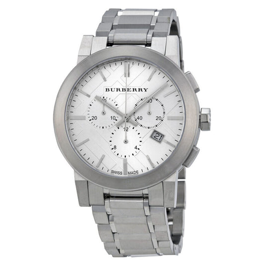 Burberry Unisex | Stainless Steel Silver 42mm BU9350