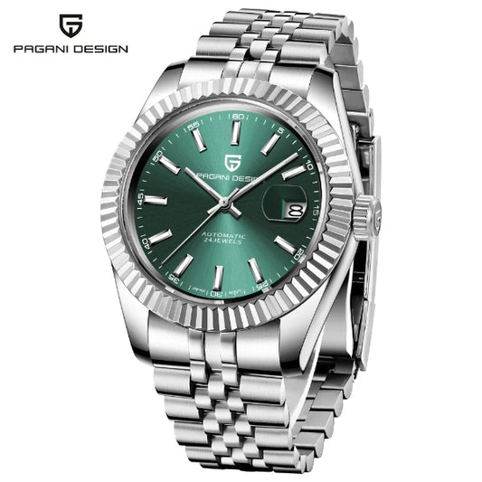 Pagani Design PD-1645 | Datejust Olive Green