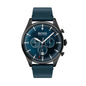 Hugo Boss Men’s Quartz Lather Strap Blue Dial 44mm Watch 1513711 - twentyfour