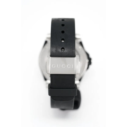 Gucci Men’s | Quartz Silicone Strap Black Dial 45mm YA136217