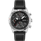 Hugo Boss Men’s Quartz Leather Strap Black Dial 44mm 1513853