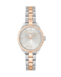 Hugo Boss Women’s Quartz Two-tone Stainless Steel Silver Dial 32mm 1502727