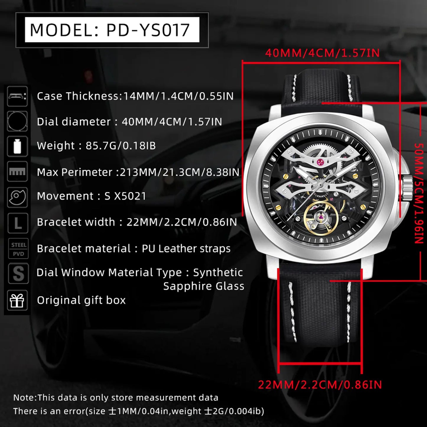 Pagani Design PD-YS017