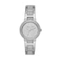 Michael Kors Women’s Quartz Stainless Steel Silver Dial 33mm Watch MK3984
