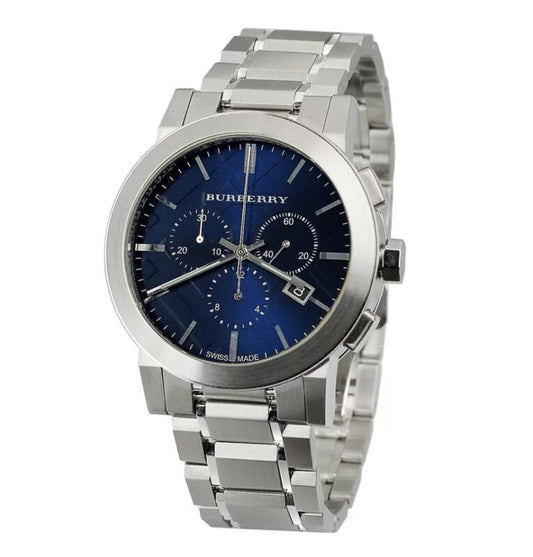 Burberry Men’s | Stainless Steel Blue Dial 42mm Watch BU9363