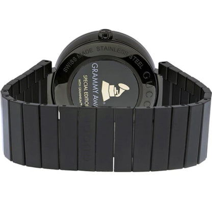 Gucci Men’s | Quartz Black Stainless Steel Gold Dial 42mm YA133209