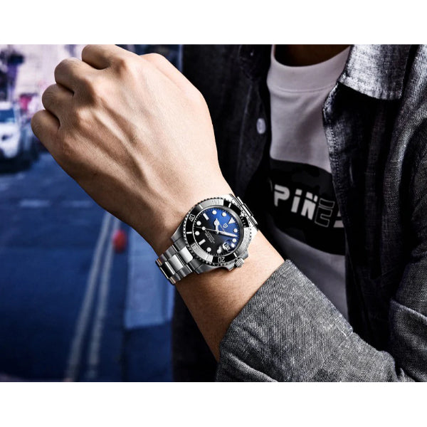 Pagani Design Submariner Silver Blue PD-1661