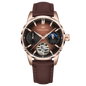 Pagani Design PD-YS021 | Rose Gold Brown Strap