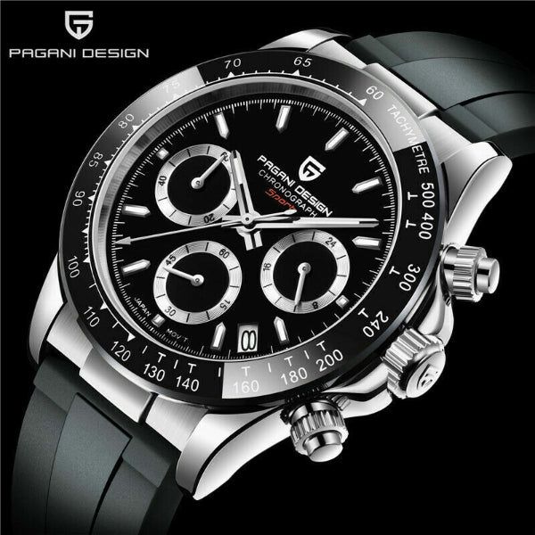Pagani Design Daytona Black Dial PD 1664