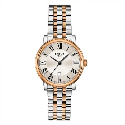 Tissot Women’s Quartz Swiss Made Stainless Steel Silver Dial 30mm Watch T122.210.22.033.01