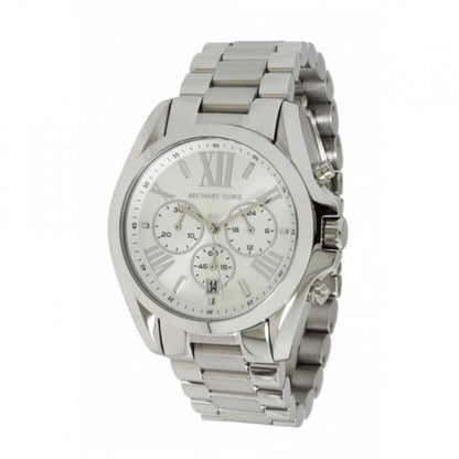 Michael Kors Men’s | Chronograph Quartz Stainless Steel Silver | Dial 42mm Watch MK 5535