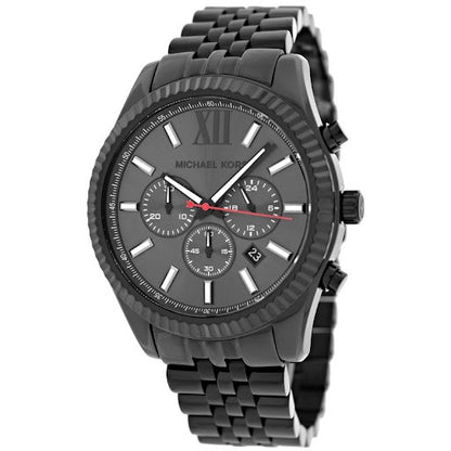 Michael Kors Men’s Quartz Stainless Steel Black 45mm Watch MK8320