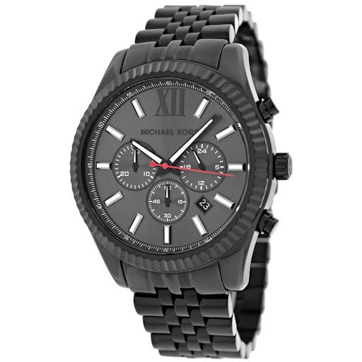 Michael Kors Men’s Quartz Stainless Steel Black 45mm Watch MK8320